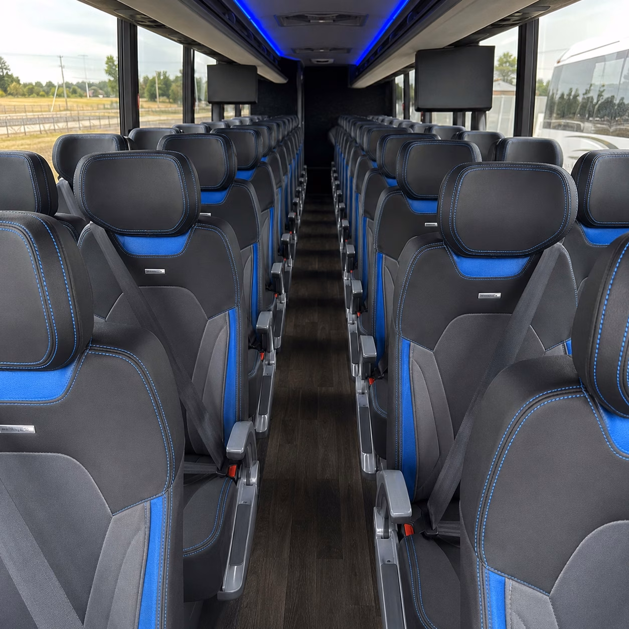 minneapolis charter bus rentals for group transfers at msp