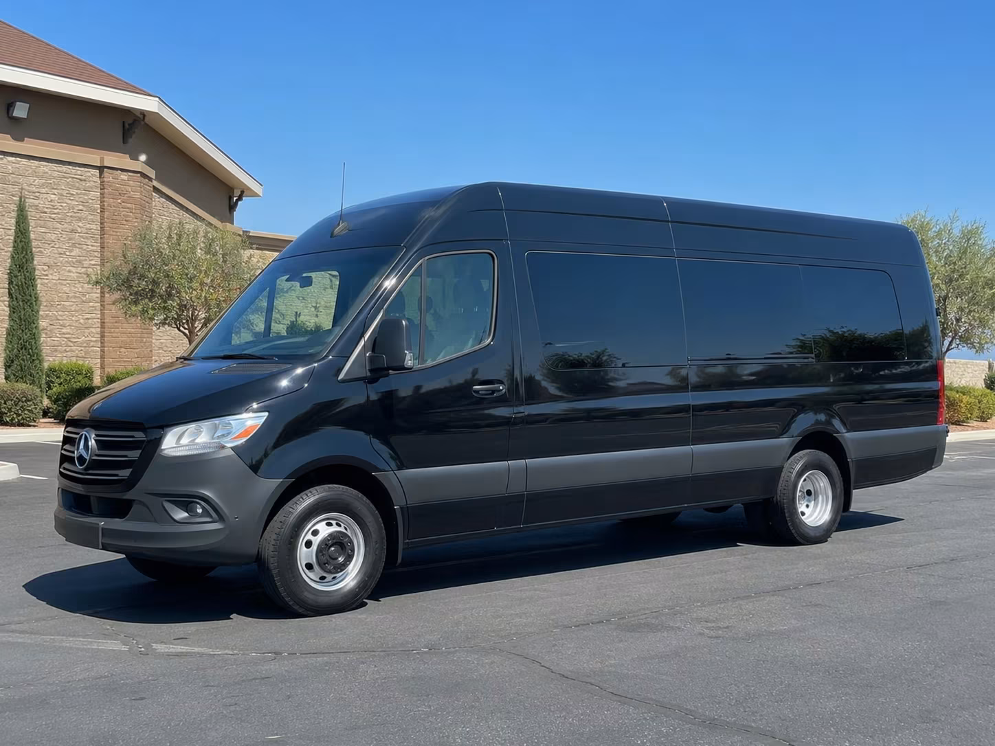 sprinter van with driver